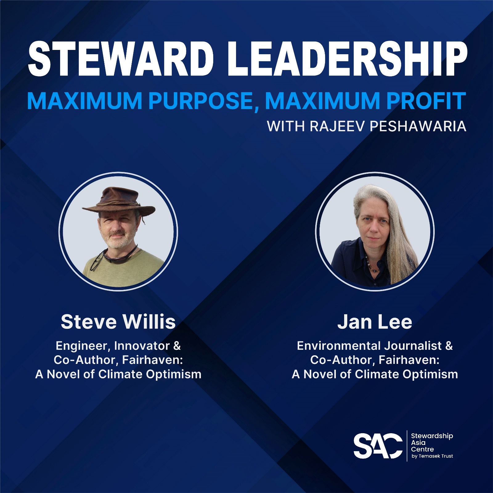 Steve Willis & Jan Lee on using fiction as a force for good