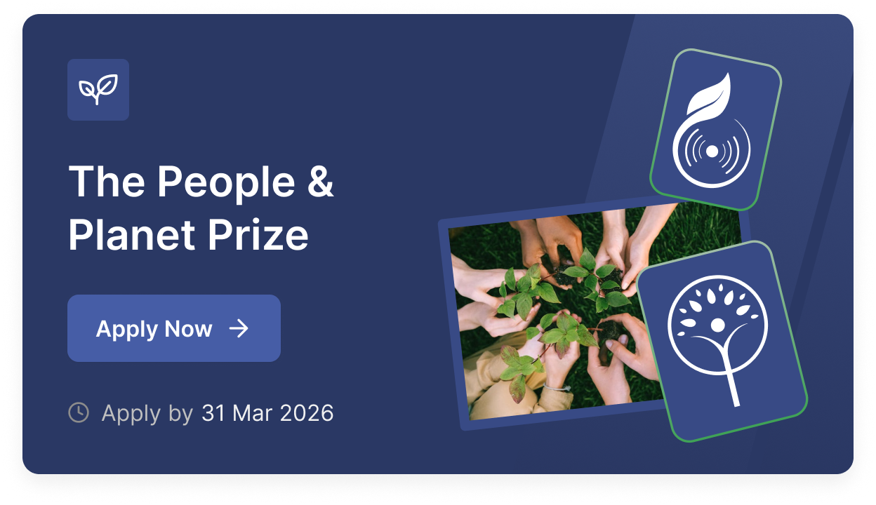 The People & Planet Prize